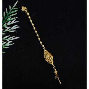 Accesorios para el cabello chapados en oro antiguo tradicional étnico Estilos de lujo populares Joyería para el cabello Nueva colección para mujeres y niñas - Product Image 5