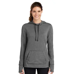 Dames Omega Stretch Snap Sweatshirt Met Capuchon