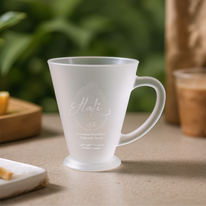 Bicchiere Satinato Personalizzato Hafi2, Gadget Promozionale Personalizzabile per Bevande - Product Image 3