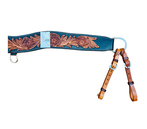 Último diseño de cuello de viaje de cuero de calidad superior caballo occidental antiguo tallado de pecho y cuello mecanizado a un precio asequible - Product Image 5