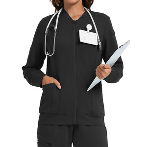 OEM Service di alta qualità Design personalizzato donna giacca di Scrub nuovo Design giacca Scrub per le donne a prezzo ragionevole - Product Image 1