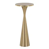 Table d'appoint de luxe moderne en bois blanc avec plateau en bois et structure en métal, meubles de salon, table basse et table de chevet