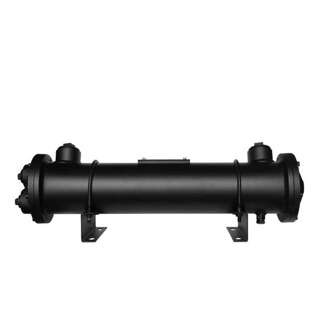 Pure Copper Industrial Water Cooled Oil Cooler 12V AC Fan Hydraulic System Factory Direct Supply Customizable Size