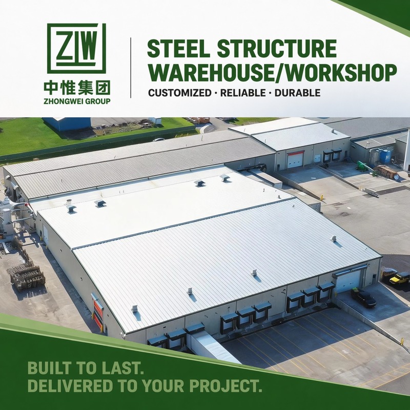 Zhongwei Steel Structure Warehouse for Logistics