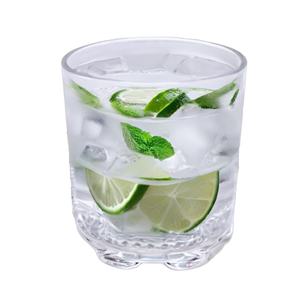 Gobelets à boire modernes en plastique PC transparent personnalisés, incassables, légers, 334 ml, pour eau, jus, bière, vin, whisky - Product Image 1