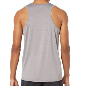 Vêtements de fitness Débardeur fabriqué au Pakistan Débardeur Vente directe d'usine Plus Size Summer Wear Hommes Débardeur - Product Image 3