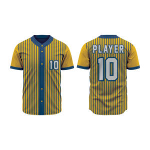 Custom OEM Full Button Baseball <b>Jersey</b> <b>Short</b> Sleeve Team Uniform Breathable Quick Dry Mesh Fabric Sports Shirt for Men Youth - Product Image 3