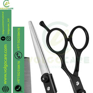 2024 Professional Hair Cutting <b>Scissors</b> <b>Shears</b> Barber Thinning Set Kit Family Hair Cutting Made With Stainless Steel - Product Image 3