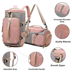 Meilleure vente sac de voyage à la mode marque privée personnalisé sac unisexe portable et étanche avec fermeture à glissière en vente - Product Image 2