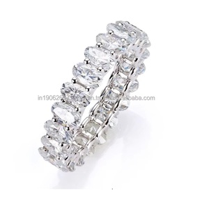 Bague de fiançailles Moissanite de qualité supérieure bijoux de mariage coupe princesse pour occasion spéciale disponible à un prix abordable - Product Image 2