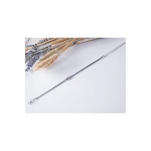 Braccialetto d'amore con nodo in argento 925 sterling