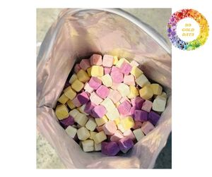 Sweet and Crunchy Freeze Dried <b>Yogurt</b> Cube Snacks Mixed Fruit Strawberry Blueberry Mango Flavor Perfect Freeze Dried <b>Yogurt</b> - Product Image 6