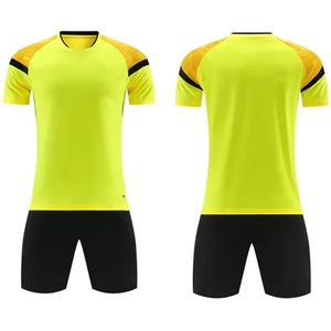 Logotipo personalizado 100% poliéster uniforme de fútbol seco nuevo modelo equipo camisetas de fútbol para niño entrenamiento hecho para un rendimiento óptimo - Product Image 3