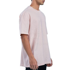 Oversized Men T-Shirt Loose <b>Fit</b> Comfortable 100% Cotton Eco-Friendly Lightweight Quick Dry Perfect for Casual Summer Outfit - Product Image 2