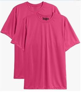 Camiseta de hombre de algodón 100% de alta calidad al por mayor totalmente personalizable nuevo estilo hombro caído con ajuste curvo de secado rápido - Product Image 1