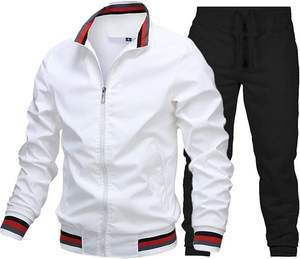 Survêtement pour hommes prix de gros bas quantité minimale de commande survêtements pour hommes de haute qualité fabriqués en usine avec logo personnalisé ou impression - Product Image 6