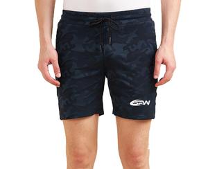 Shorts d'entraînement pour hommes, taille haute élastique, cordon de serrage réglable, impression par sublimation, tissu respirant à séchage rapide, basketball - Product Image 1
