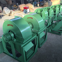 Broyeur à marteaux multifonctionnel Broyeur de bois mobile diesel agricole Broyeur de bois Déchiqueteur de bois Machine à scier comestible