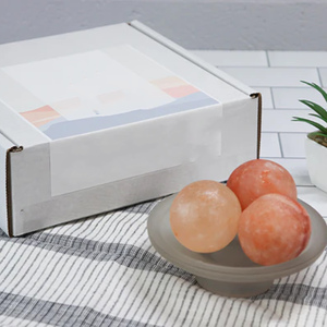 Himalayan Spa artisanat naturel chaud ou froid thérapie au sel ensembles de pierres de Massage pour gommage savon sel bain et Relaxation - Product Image 4