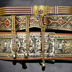 Ceintures en cuir de haute qualité au meilleur prix, ceintures maçonniques, ceintures de chevalier templier, ceintures en tissu, régalia maçonnique, croix rouge, francs-maçons - Product Image 1