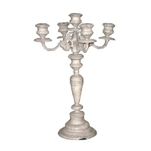 Candelabro de cristal para boda real, soporte para velas, soporte decorativo para velas, soporte para boda, fiesta de cumpleaños, celebración - Product Image 3