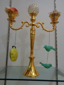 Candelabro de Metal para decoración del hogar, accesorio de decoración para eventos, fiestas y bodas - Product Image 2