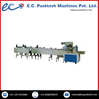 Machine à emballer les biscuits en acier inoxydable de haute qualité avec fournisseur indien en gros de chargeur automatique