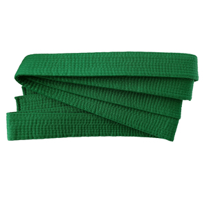2024 couleur verte ceinture d'arts martiaux professionnel Durable brésilien Jiu Jitsu ceinture MMA BJJ maître ceinture à vendre - Product Image 4