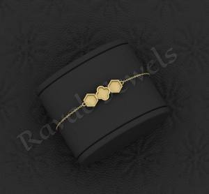 Haute qualité 925 argent Sterling Semi montage charme Simple bijoux commémoratifs à la mode avec 14K plaqué or qualité exportation cadeau - Product Image 3