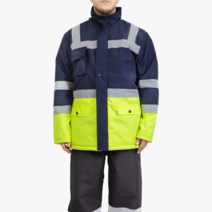 Chaleco de Trabajo Personalizable de Alta Visibilidad, Chaqueta Transpirable y Cómoda con Tiras Reflectantes, Logotipo, Suministro al por Mayor - Product Image 1