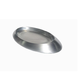 Offre Spéciale en acier inoxydable ondulé bijoux organisateur support aluminium métal plateau pour bague collier montre affichage décorations de mariage - Product Image 2