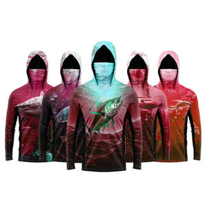 Vente en gros personnalisé 100% polyester grande taille chemises de pêche séchage rapide UPF 50 respirant manches longues et courtes - Product Image 4