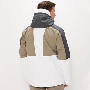 Veste matelassée à capuche softshell confortable pour homme, grande taille, en toile coupe-vent et coton, idéale pour l'hiver – Vente en gros de haute qualité - Product Image 2