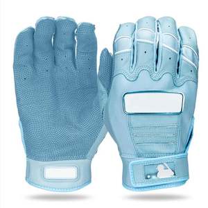 ถุงมือเบสบอลหนังแท้ จับกระชับ ทนทาน ป้องกันการลื่น พร้อมสายรัดแบบหัวเข็มขัด สำหรับผู้ใหญ่ - Product Image 1