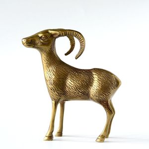 Sculpture de figure animale en laiton fabriquée à la main élégante pour bureau idéal pour le cadeau d'entreprise et l'affichage d'art intérieur - Product Image 6