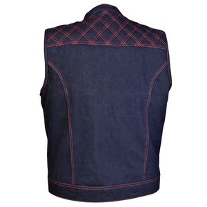 Gilet en cuir unisexe de haute qualité style motard équipement de protection pour moto Style durable équipement de protection pour moto durable - Product Image 2