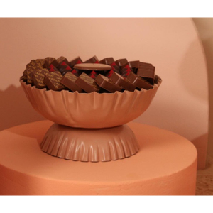 Bol en métal doré argenté de qualité supérieure Vente en gros Articles de salle à manger décoratifs pour la maison Bonbons au chocolat Bol de service à prix raisonnable - Product Image 4