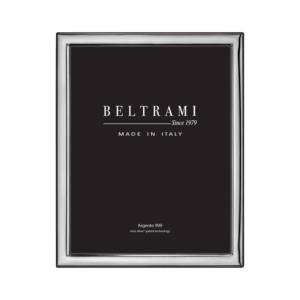 Cadre photo numérique rectangulaire en bois plaqué argent durable Beltrami, fabrication italienne, pour une décoration élégante de la maison - Product Image 3