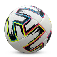 Ballons de football en cuir PU personnalisés avec logo, fabrication OEM, vente en gros Sialkot, pour matchs internationaux, modèle WI-NSB-17