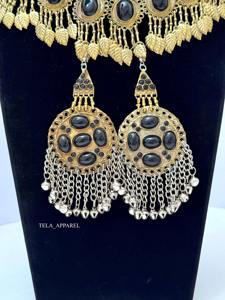 Collier ethnique bohème fait main avec des perles, héritage culturel afghan, vintage, écologique, personnalisable, mode féminine - Product Image 2