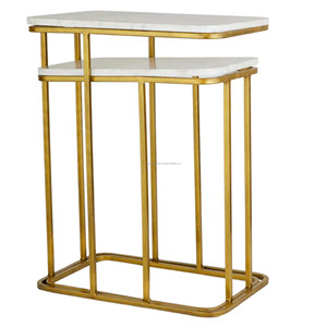Décoration intérieure moderne avec cette table console géométrique Finley & Sloane Dixon avec dessus de miroir, parfaite pour les meubles de décoration intérieure. - Product Image 2
