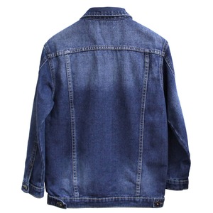 Chaquetas de mezclilla desgastadas rasgadas con impresión personalizada de alta calidad OEM nueva moda estilo Formal para invierno 100% algodón oscuro claro - Product Image 3