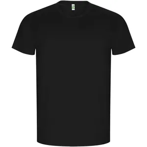 Camiseta Promocional Orgánica Golden Man, Mercancía Sostenible, Ecológica y Moderna - Product Image 4