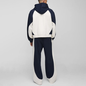 Chándal de algodón 100% con capucha de invierno estampado personalizado de dos piezas OEM directo de fábrica de la mejor calidad y superventas - Product Image 2
