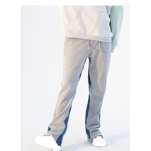 กางเกงขาบานสำหรับผู้ชายแบบลำลองกางเกงวิ่งแบบสตรีทแวร์กางเกงวอร์มผ้าคอตตอนยืดหยุ่นแบบกำหนดเองใหม่ - Product Image 3