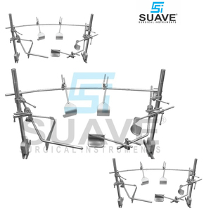 เครื่องถ้อยรั้งหน้าท้อง20ซม. ทำจากสเตนเลสอุปกรณ์สำหรับผ่าตัด - Product Image 4