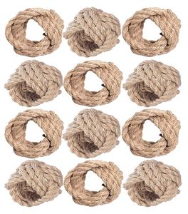 Servilleteros de yute hechos a mano con diseño náutico elegante, accesorio de fiesta de mesa de lujo para fábrica de Navidad, venta al por mayor - Product Image 4