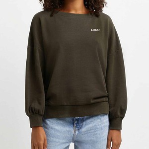 Sweat-shirt femme de haute qualité avec Logo personnalisé/Design imprimé à la mode décontracté surdimensionné respirant sweat-shirt femme 2026 - Product Image 1