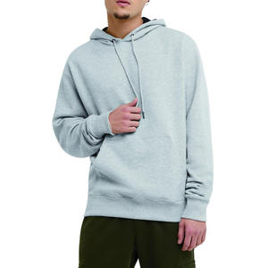 Sweat-shirts à capuche pour hommes conçus sur mesure, en coton et polyester de haute qualité, taille plus, noir, tricoté avec logo sur le devant, sweat-shirts à capuche pour hommes - Product Image 1
