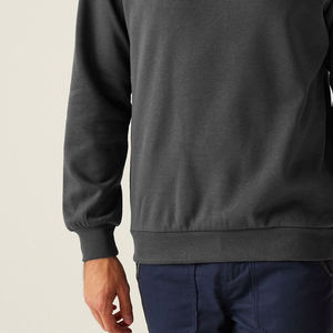 Sudaderas de Manga Larga para Hombre, 2 Piezas, Color Liso Personalizado, Transpirables, de Forro Polar/Algodón, Precio Bajo - Product Image 2